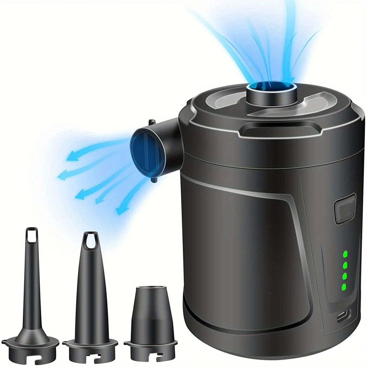 Trådløs Genopladelig Mini Luftpumpe Til Rejser Og Camping
