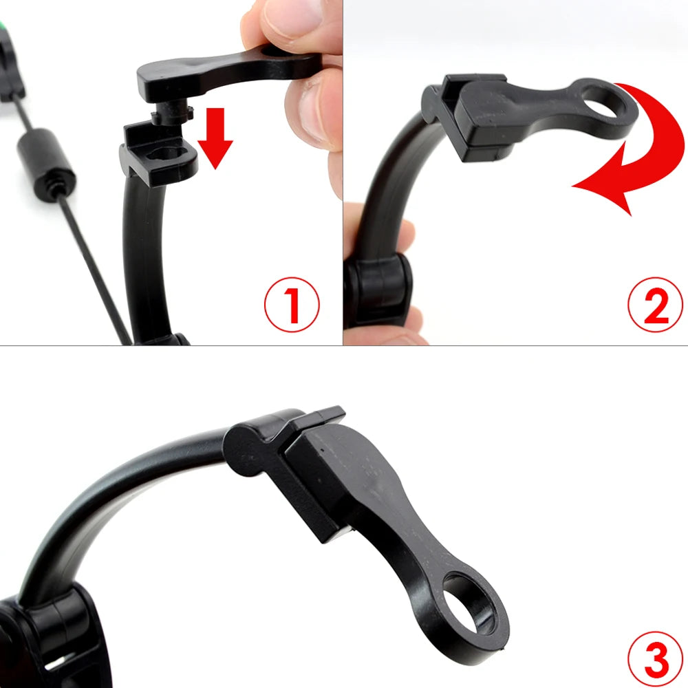 Carp Fishing Alarm Swingers Indicator Removable Base Seat for Fishing Alarms Bite Indicator B2013