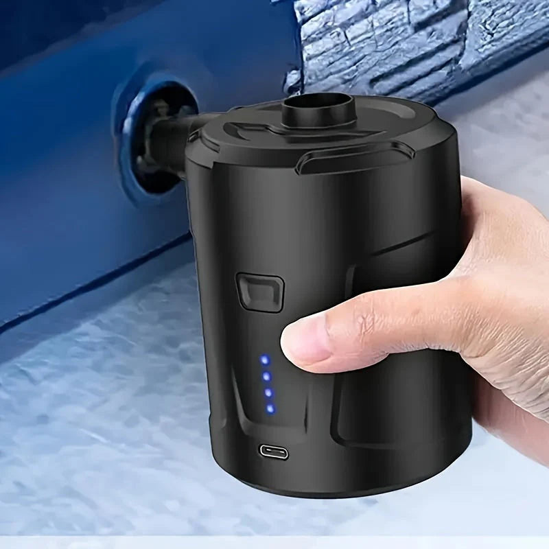 Trådløs Genopladelig Mini Luftpumpe Til Rejser Og Camping
